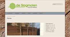 Desktop Screenshot of deslagmolen.be